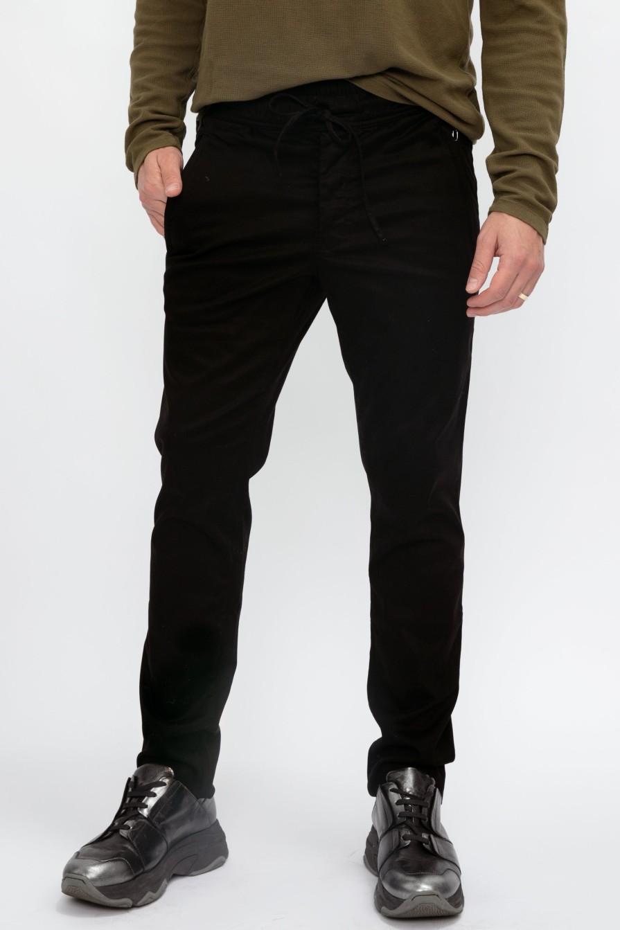 COTTON CITIZEN Simon Pant In Jet Black | Bottoms