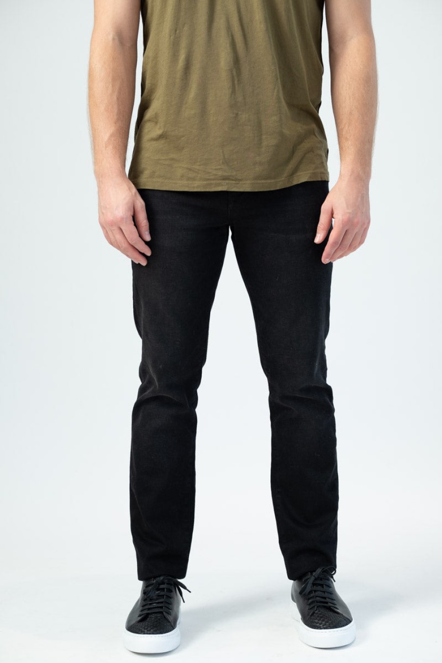 FRAME L'Homme Slim Released Hem Jeans In Smokestack | Frame - T. Boutique | Bottoms