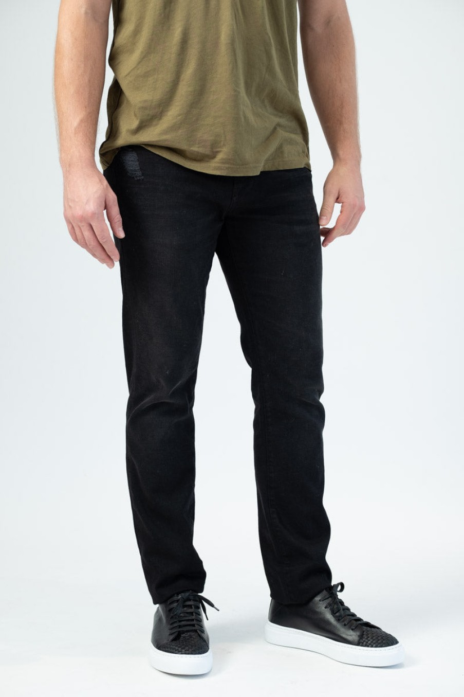 FRAME L'Homme Slim Released Hem Jeans In Smokestack | Frame - T. Boutique | Bottoms