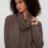 PRIVATE 0204 Net Cashmere Scarf In Choco | Scarves