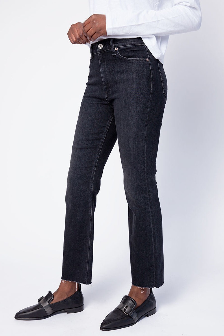 RAG & BONE Nina High Rise Flare Jeans In Reyes | Rag & Bone - T. Boutique | Bottoms