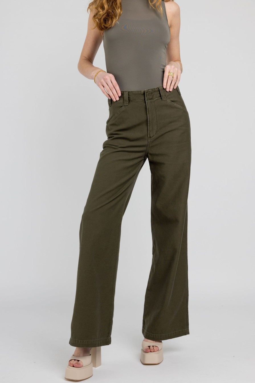 CITIZENS OF HUMANITY Paloma Utility Trouser In Tea Leaf | Bottoms