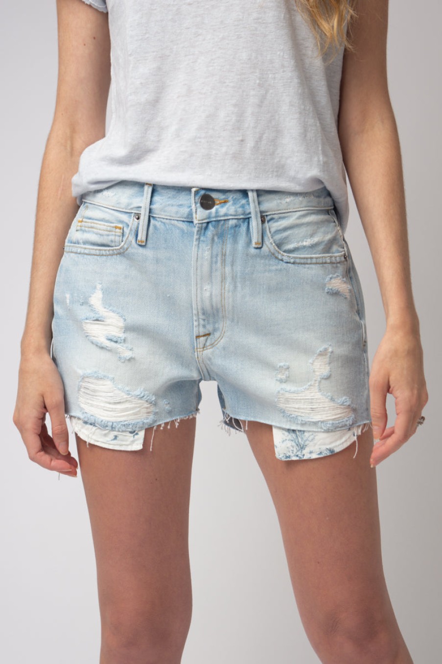 FRAME Le Beau Short In Canter Cut | Frame - T. Boutique | Bottoms