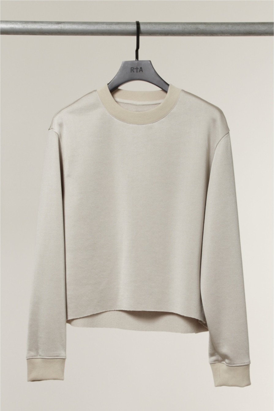 RTA Buy Myles Sweatshirt In Porcelain | Rta - T. Boutique | Loungewear